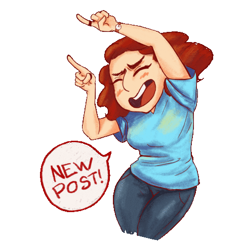 New Post Click Sticker