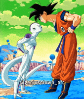 Dragon Ball Z Goku Vs Frieza GIF