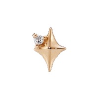 Yellow Gold Sticker by Maria Black Jewellery