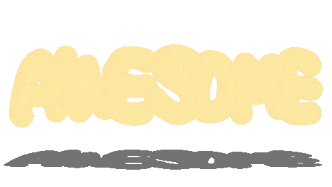 Awe Sticker