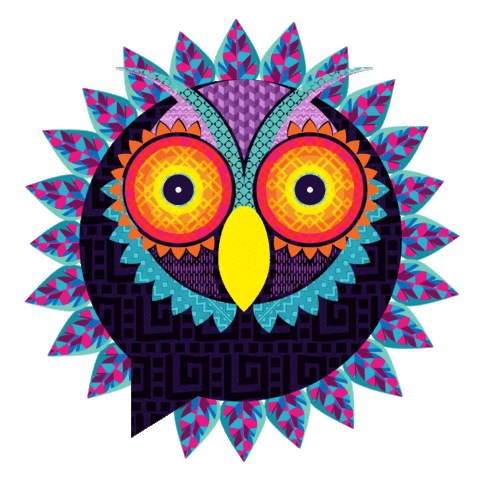 sticker owl by The Blog Awards Ireland