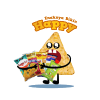 Enaknyanggabisaberhenti Sticker by HappyTos Chips