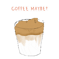 Coffee Sticker by Bash Clothing