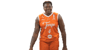 Basketball Bow Sticker by Tango Bourges Basket