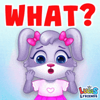 Funny Face What GIF by Lucas and Friends by RV AppStudios