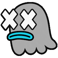 Video Games Ghost Sticker by Kouch