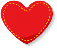 Loktoy love heart kids coracao Sticker
