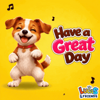 Greeting Good Day GIF by Lucas and Friends by RV AppStudios