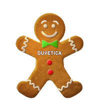 Gingerbread Cookie Sticker by duveticaofficial