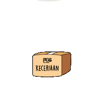 Delivery Order Sticker by Pos Malaysia