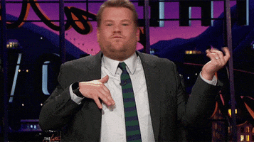 james corden bass GIF by The Late Late Show with James Corden