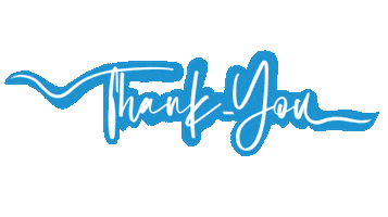 Thanks Thank You Sticker by westeggpress