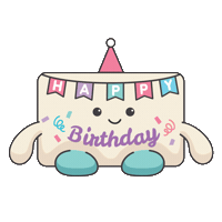 Happy Birthday Sticker by BumBumz