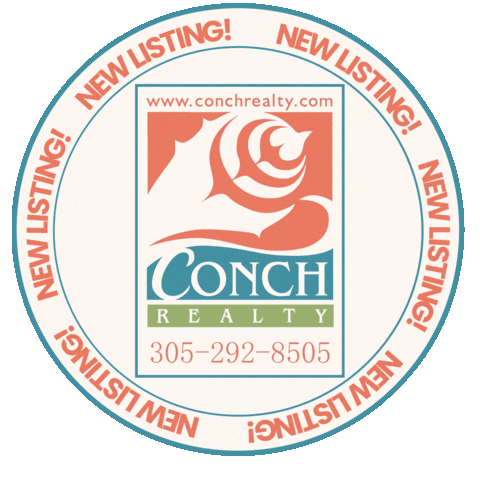 Conchrealty giphyupload conch realty conch reality conchrealty Sticker