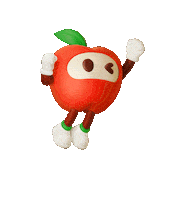 Apple Fruit Sticker by elbe-obst