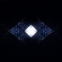 ericaofanderson blue white trippy red GIF