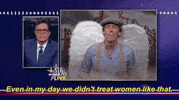 Stephen Colbert Even In My Day We Didnt Treat Women Like That GIF by The Late Show With Stephen Colbert