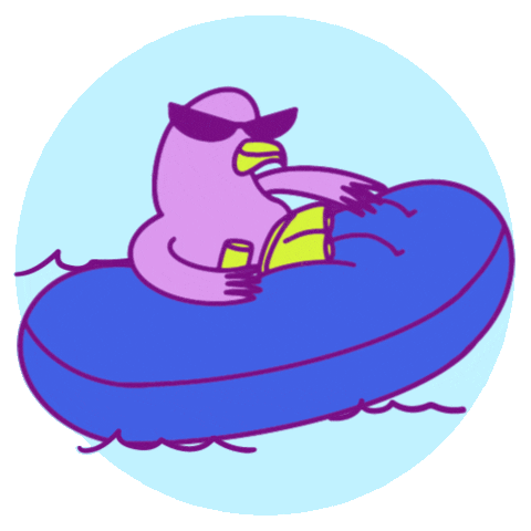 hola_corbox giphyupload chill relax agua Sticker