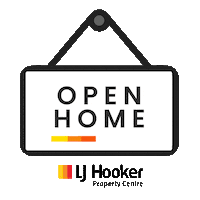 Open Home Sticker by LJ Hooker Property Centre