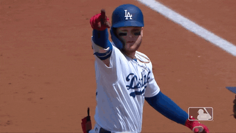 los angeles dodgers sport GIF by MLB