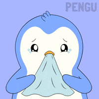 Sad Oh No GIF by Pudgy Penguins