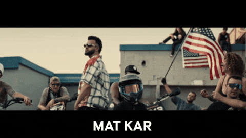 No Way Dont Do It GIF by Believe India