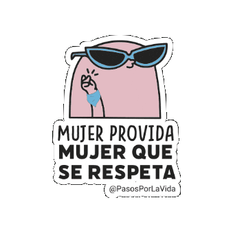 Mujer Sticker by Pasos Por La Vida