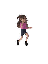 elistorycriativo girl gym avatar menina Sticker