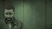 Shocked The Walking Dead Game GIF