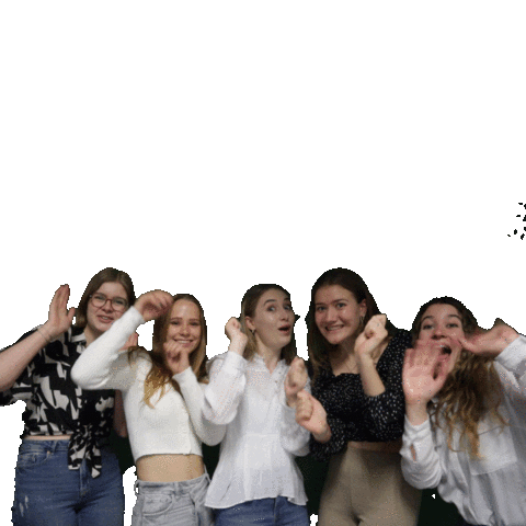 Happy Party Sticker by Único Mídia