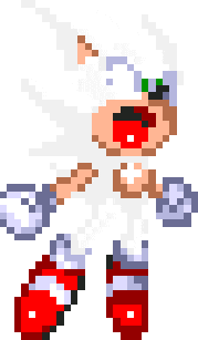 Poder Sonic The Hedgehog Sticker