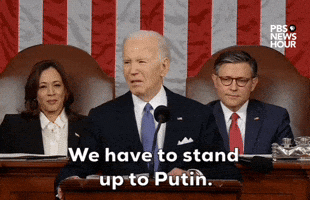 "We have to stand up to Putin."