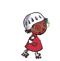 Sport Skating Sticker by Pere Fouettard