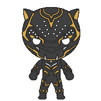 Black Panther Wakanda Forever Sticker by Marvel Studios