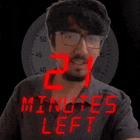 21 minutes left