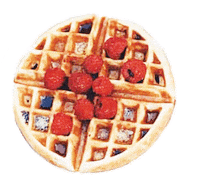 waffle Sticker by Evergreen