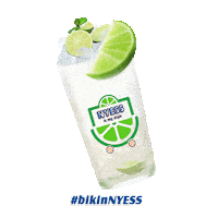 erelaofficial seger sachet gelas jeruk nipis Sticker