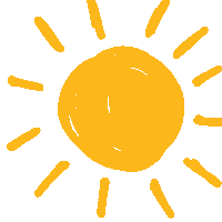 agathebyo sun soleil byo agathebyo Sticker