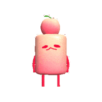 Marshmallow Sticker