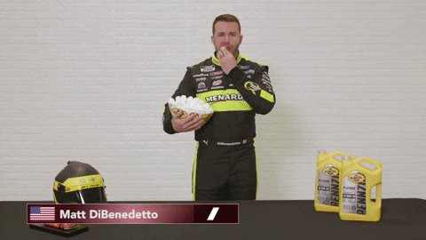 Matt Dibenedetto Chubby Bunny GIF by Team Penske