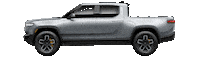 Driving Away Electric Car Sticker by Rivian