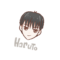 Anienah kpop visual treasure haruto Sticker