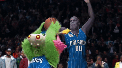 morphin giphyupload nba avengers dunk GIF