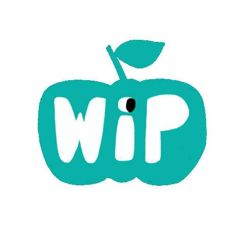 Looking Work In Progress Sticker