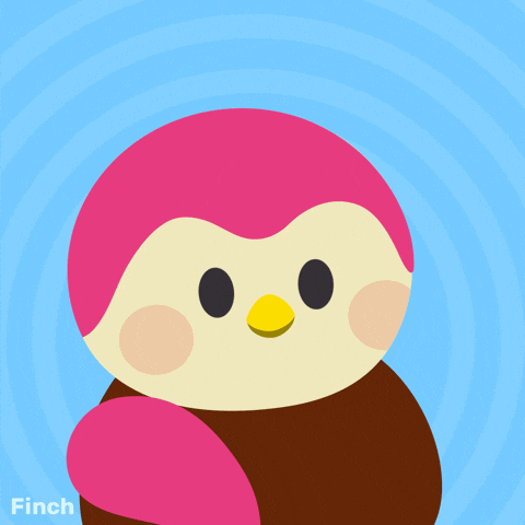 Hold On Penguin GIF by Finch Care