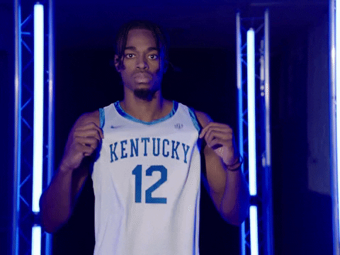 College Basketball GIF by Kentucky Men’s Basketball. #BuiltDifferent