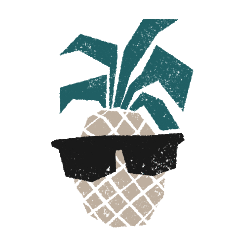 Summer Beach Vibes Sticker by Strandbar Thuishaven