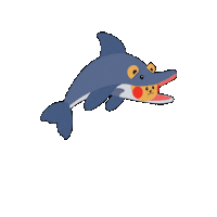 Summer Dolphin Sticker