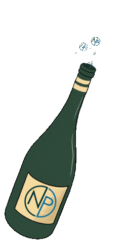 Champagne Demo Sticker by New Path Construction and Consulting