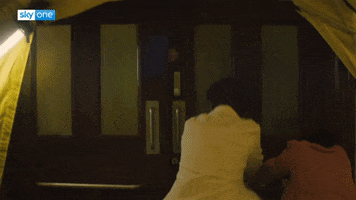 CurfewSeries help zombies wait for me outbreak GIF